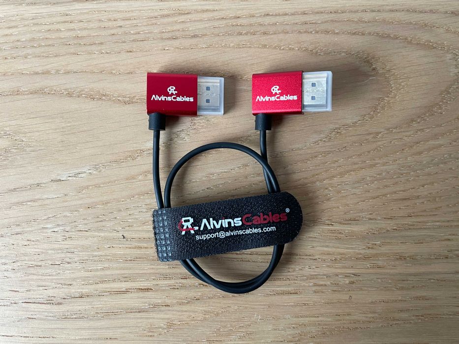 kabel Alvin's Cables - HDMI Right to right Angle 30cm (kątowy)