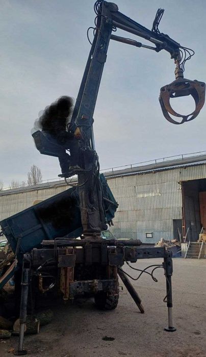 УРАЛ 5557, самосвал, лісовоз, маніпулятор