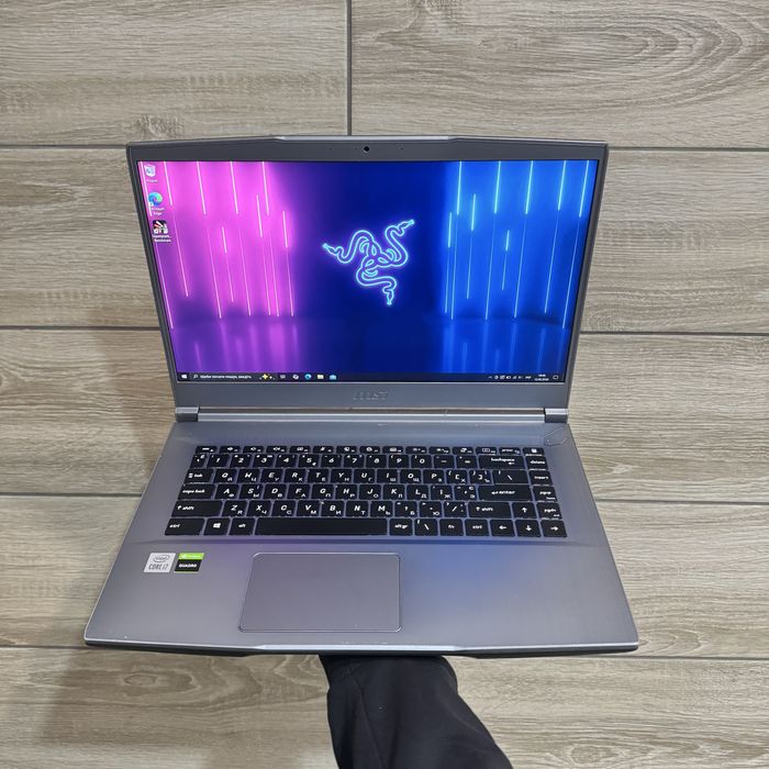 Ігровий ноутбук MSI i7 10750, Nvidia 4Gb, 512Gb ssd