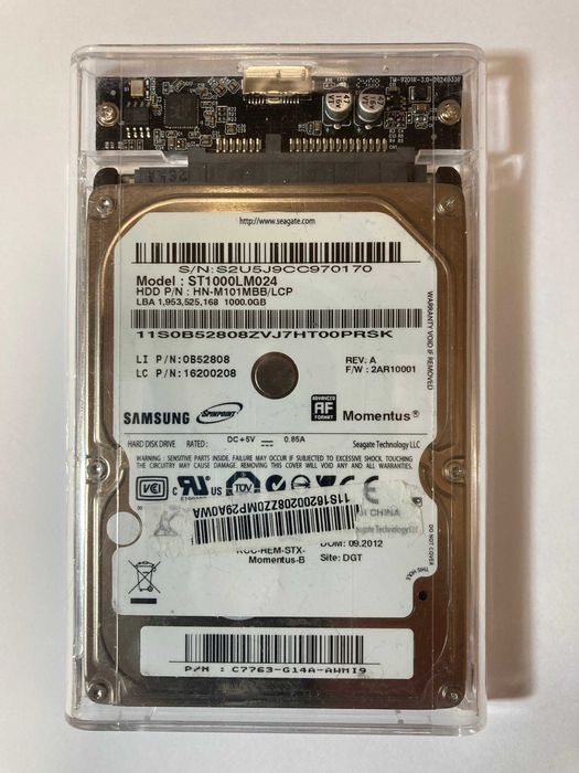 Dysk zewnętrzny Samsung 1TB