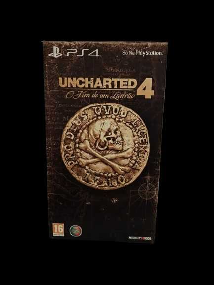 Estátua Nathan Drake - Jogo Uncharted 4 Playstation