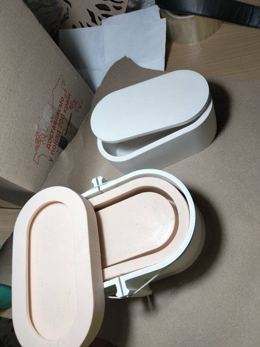 Силиконовая форма для кашпо