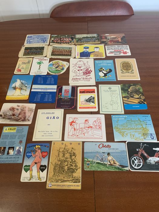 Calendário de bolso