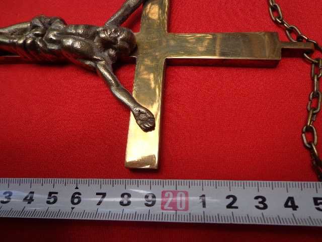 Крест старинный. Бронзовый.