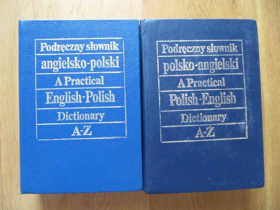 2 tomy Podręczny słownik ang.-polski i polsko-ang. Stanisławski
