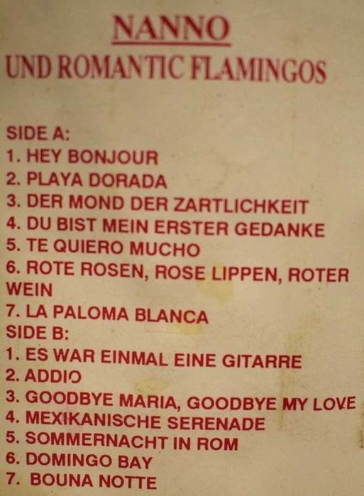 Vico Torriani ,Nanno & Die Romantic Flamingos ,Heino ,Hit parade
