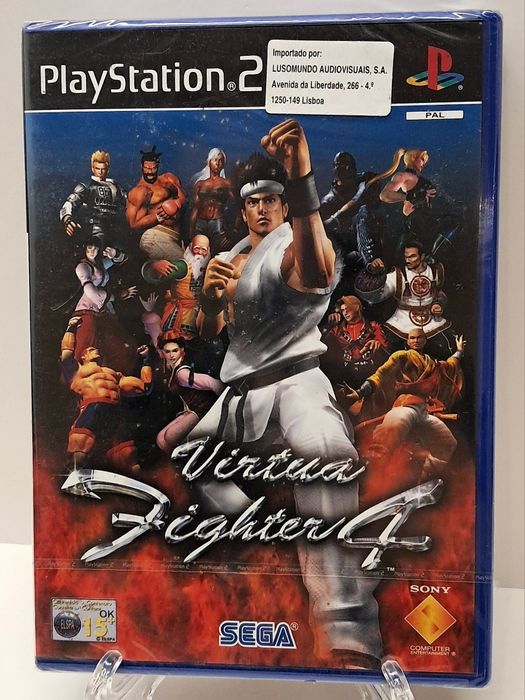 Virtua Fighter 4 - NOVO / SELADO - Versão PT (PS2)