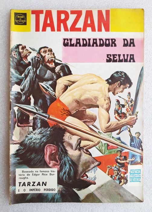 Antigo Livro BD ~ "TARZAN" ~ nº39  (Suplemento ao MA nº1194) ~ 1972