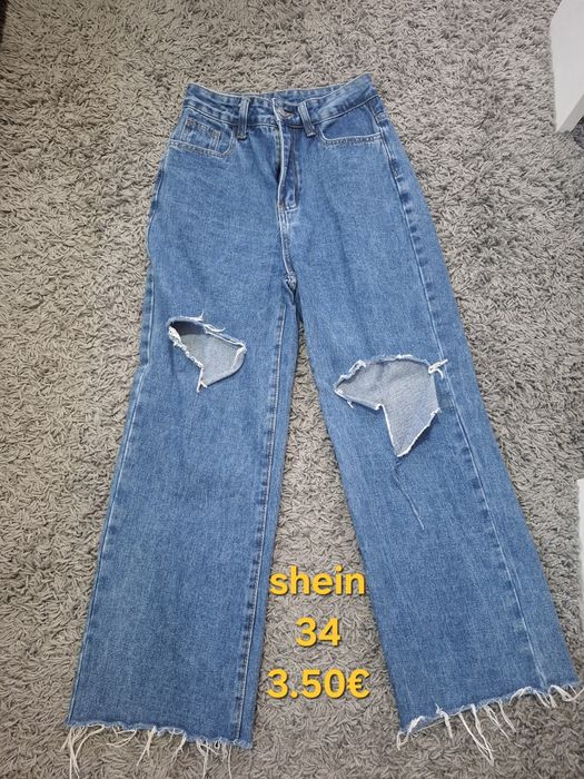 Calças mulher wid leg