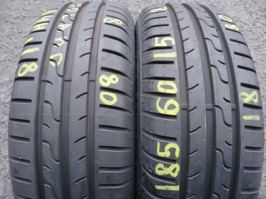 185/60 R15 84H Dunlop SportBluResponse літо 2штуки шини б/у
