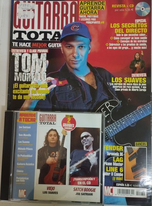 Revista Guitarra total+ CD