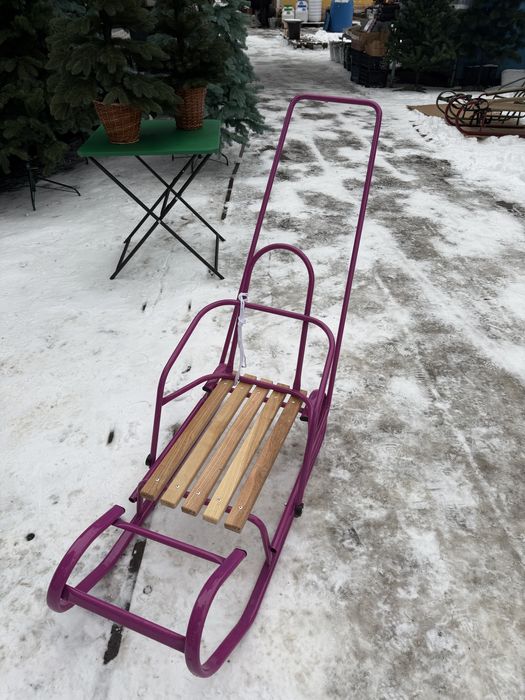 Санки дитячі КОРОЛЬ 30Д труба Україна