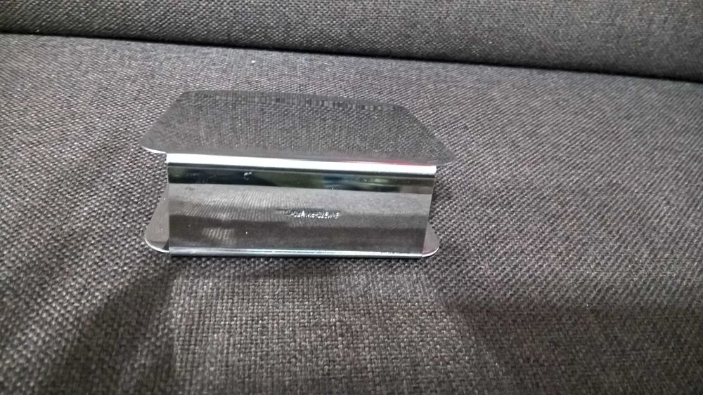 sygnowany serwetnik Stojadła Nierdzewne PRL