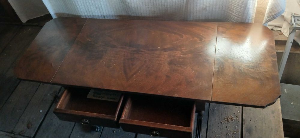 Mały stolik angielski klapowy styl  eklektyczny