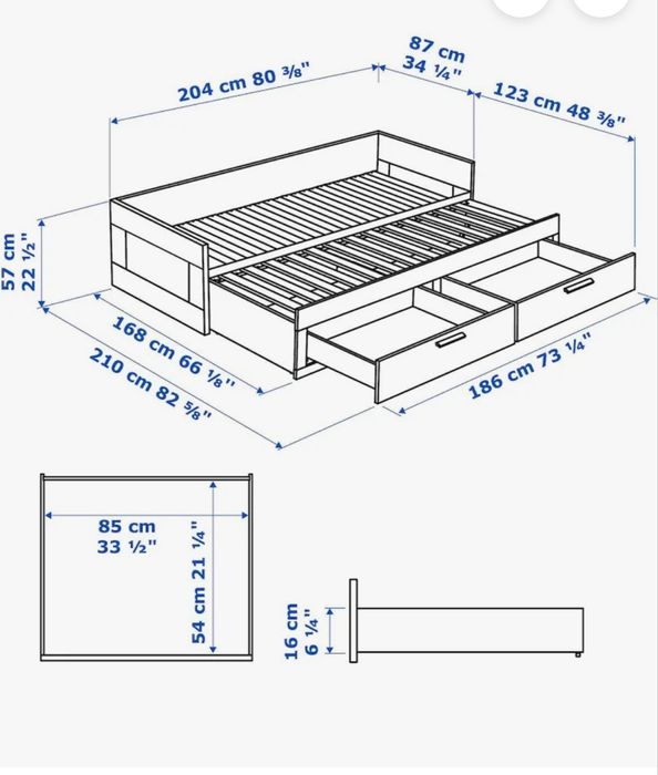 Cama IKEA Brimnes