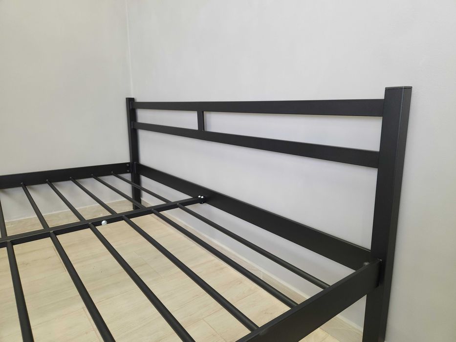 АКЦИЯ -7%! БЕСПЛАТНАЯ ДОСТАВКА Кровать металлическая Лидс Наличие
