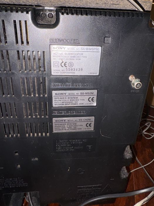 Sony 5.1 Surround Speaker System SA-WMSP5064740468074369122