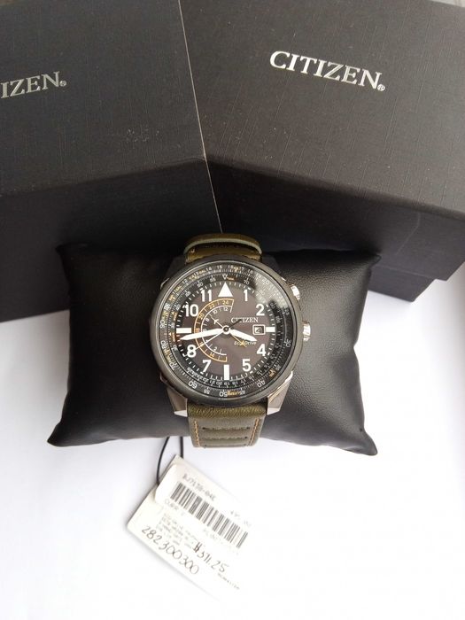 Культовые Ястребы войны Citizen Eco-Drive BJ7138-04E военные солнечная