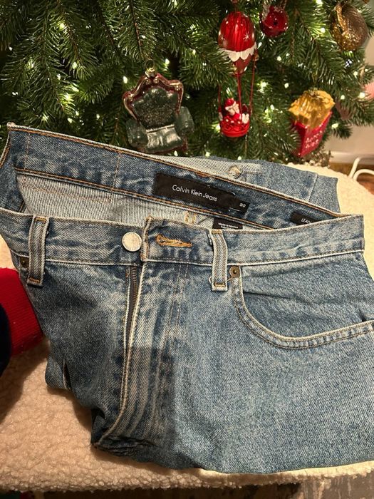 Джинси мом Calvin Klein Jeans