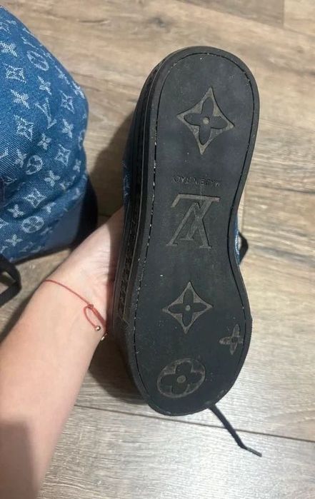 Buty kozaki stylu Louis Vuitton