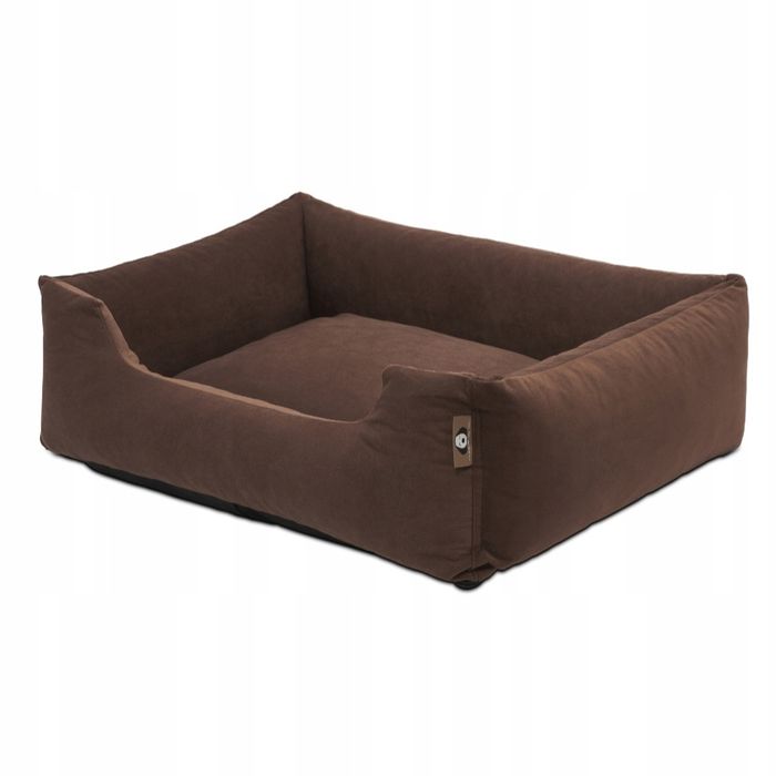Legowisko dla psa 80 cm/65 cm rozm. L wygodna kanapa leżanka wyro Brąz