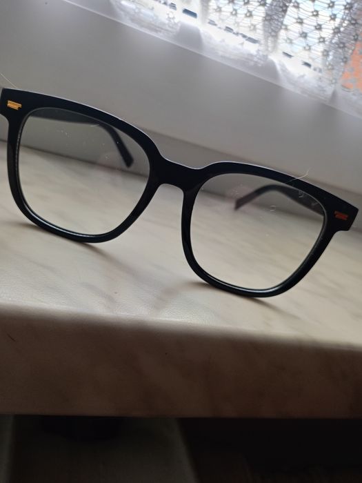Nowe okulary zerówki kolor czarny