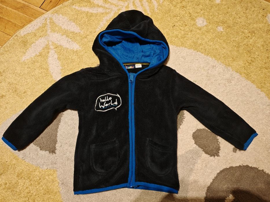 Bluza polarowa rozsuwana chłopięca bdb