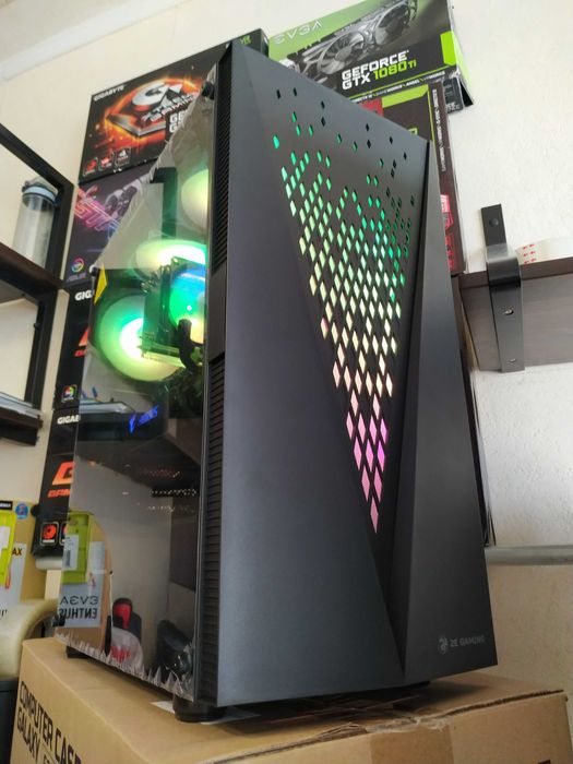Ігровий комп'ютер RYZEN 5 3600 4.2Ghz, GTX 1070 8GB, 16GB DDR4, SSD250GB+1TB , 600W Gaming PC