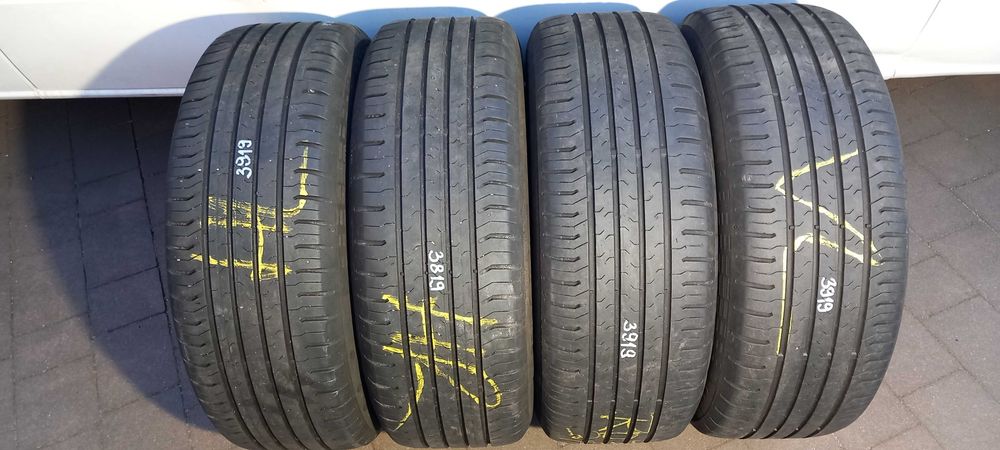 Opony letnie 4x CONTINENTAL ECO CONTACT 5  205/55R16 91V 2019/20r. Stan bdb
