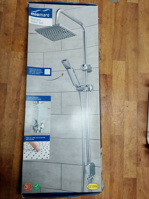 Zestaw prysznicowy z deszczownią nowy super cena