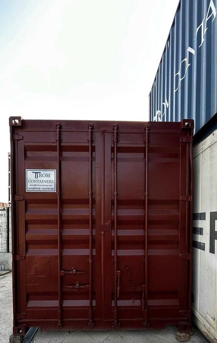 Contentor Marítimo 40' HC - 12m - 30m2 | One Way e Usados - TROM Containers