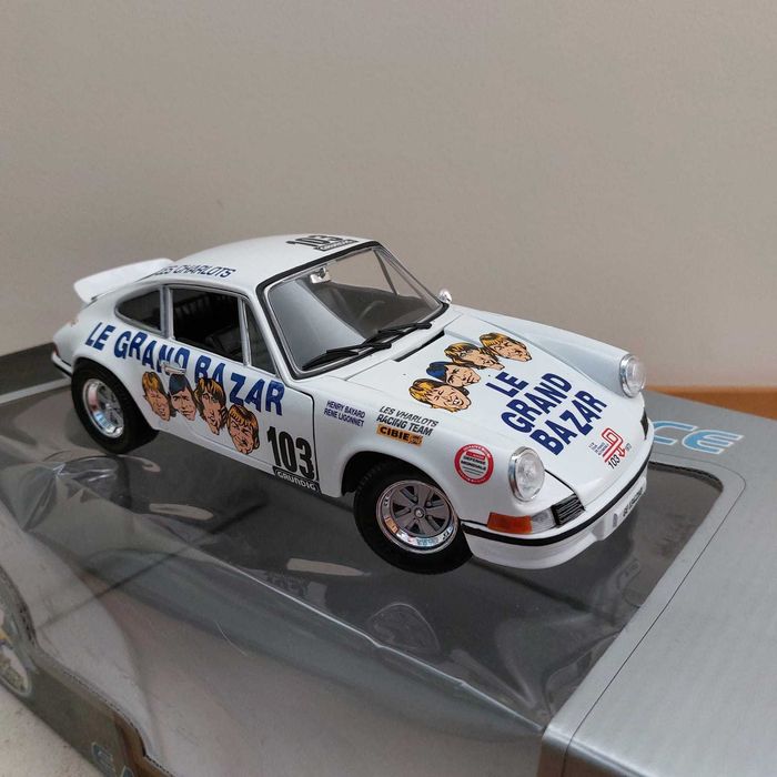 Miniatura Porsche 911 Carrera RSR 2.7 #103 de 1973 Eagle's Race 1:18