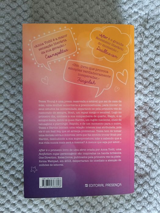 Livro "After", de Anna Todd (portes grátis)