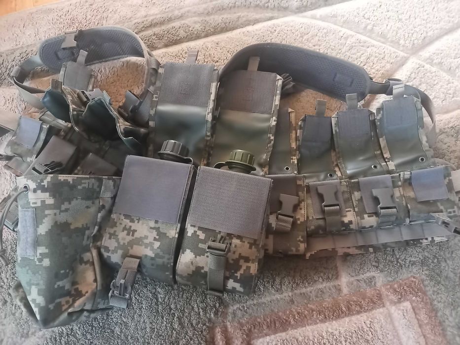 РПС mm-14 з підсумками Interflex Virtus MTP  наколінники фляга