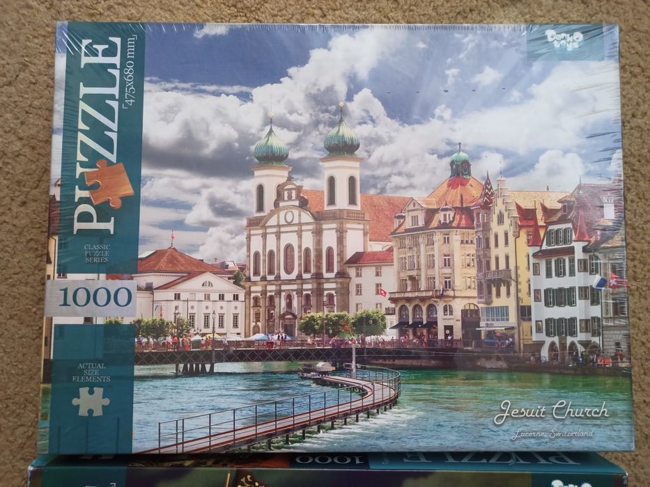 Пазли Danko toys, 1500, 1000 і 500 елементів