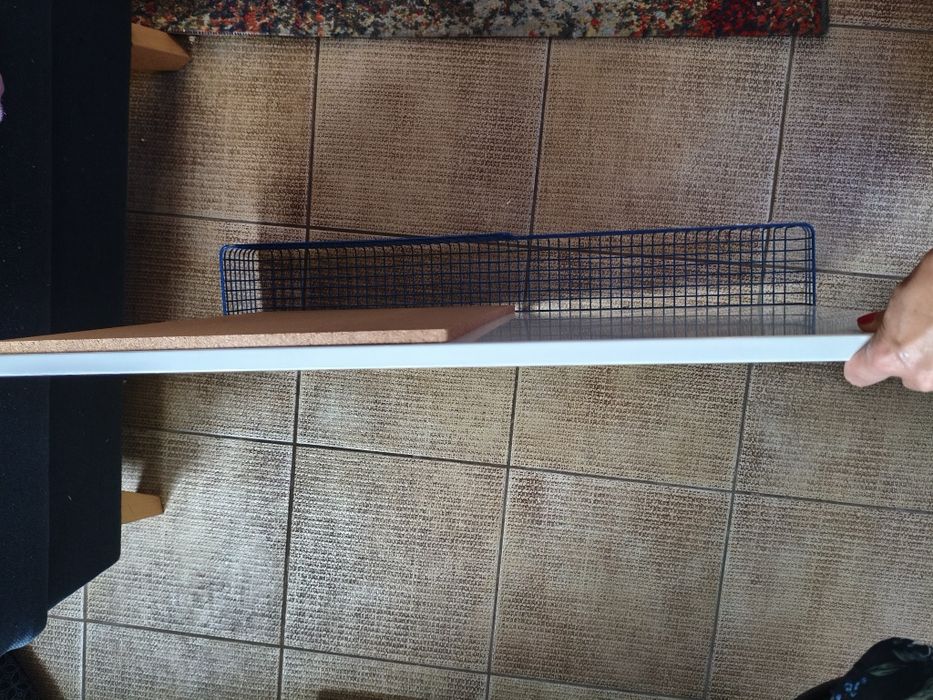 Tablica korkowa magnetyczna IKEA z półką