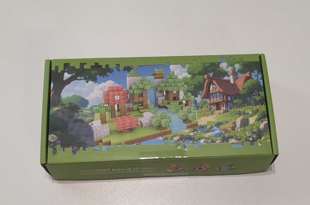 Klocki Magnetyczne Pikselowi Konstrukcyjne Typu Minecraft 100szt