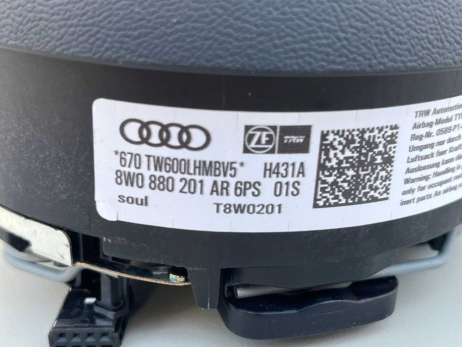 Ауди a4 б9 a5 руль кожа 8w0419091cl багатофункціональне кермо лепесткі
