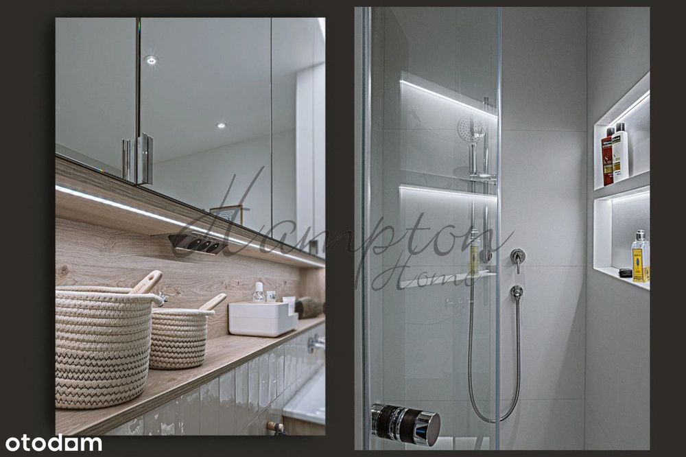 Nowoczesny apartament z dużym balkonem i recepcją