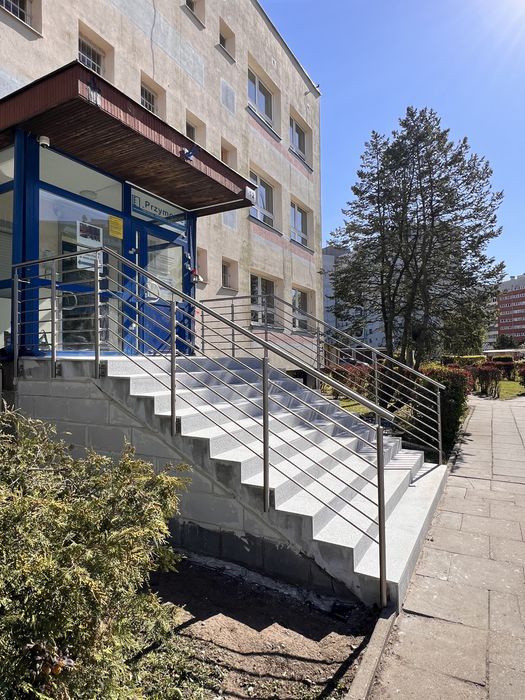 Balustrada ze stali nierdzewnej na  balkon ,taras