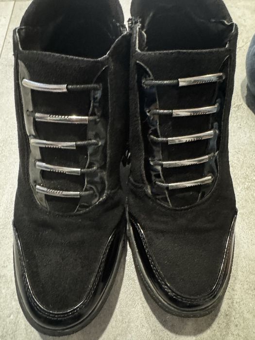 Botki na koturnie ocieplane rozmiar 37. Filippo