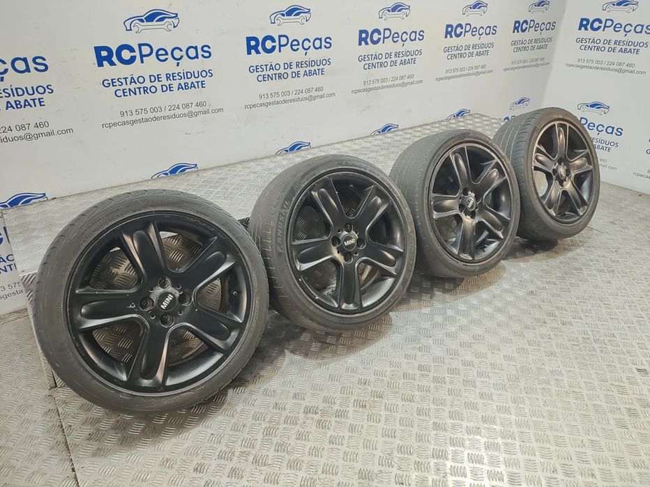 Conjunto de jantes 17 originais BBS 4474 Mini Cooper S R56 7J ET48