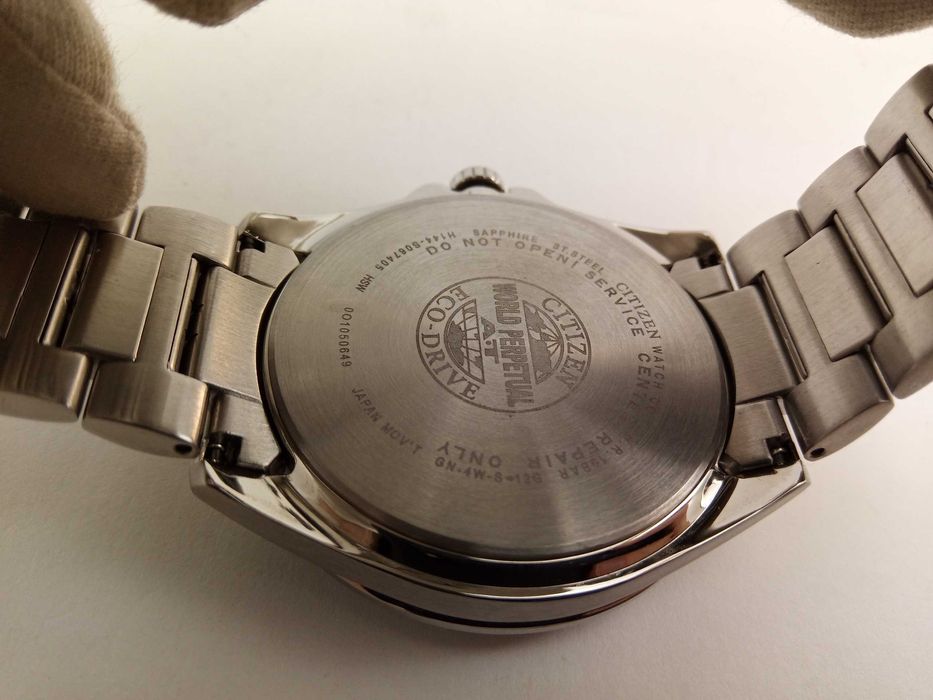 Японские часы Citizen Eco-Drive CB0010-53L радиоконтроль вечник сапфир