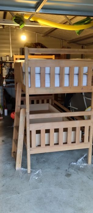 Łóżko piętrowe rozkładane