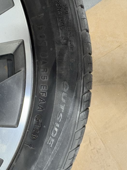 Felgi aluminiowe 16” + opony – komplet 4 szt.