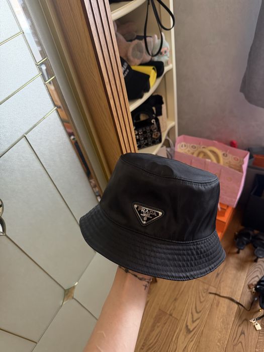 Панама PRADA off white balenciaga
