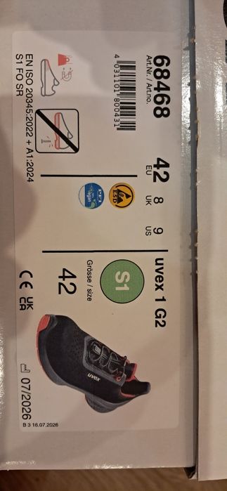 Buty UVEX robocze