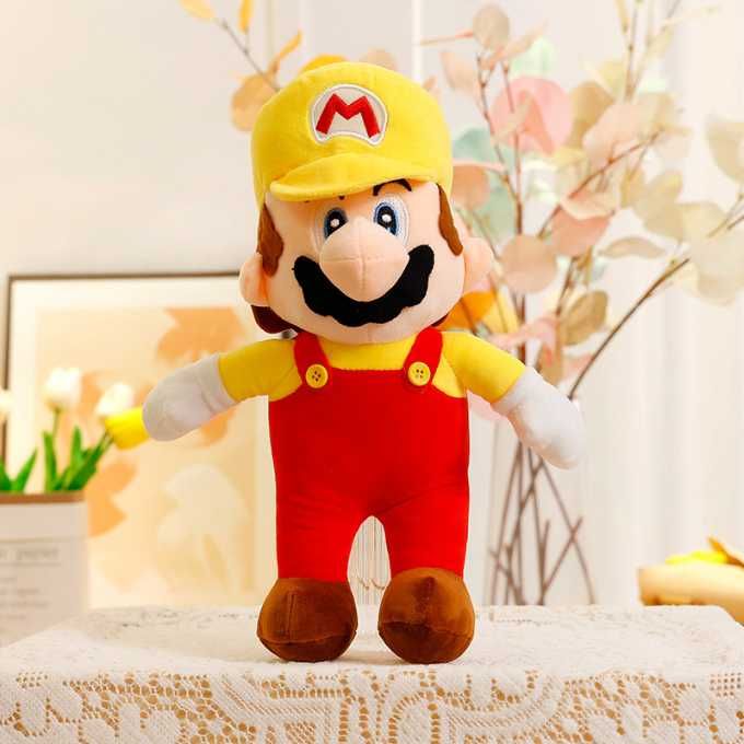 Мягкая игрушка СУПЕР МАРИО Super Mario Луиджи 28см