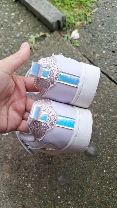 Buty adidaski dziewczece liliowe smiley coolclub 30
