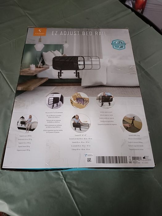 Protecção guarda lateral de cama